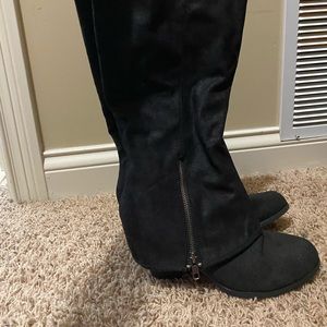 Fergalicious knee high boots